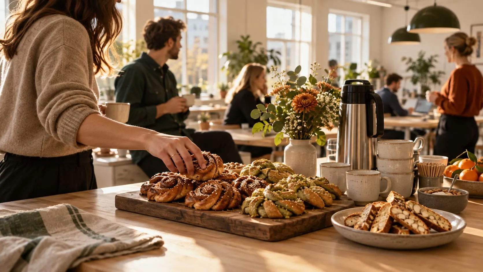 Fika till kontoret