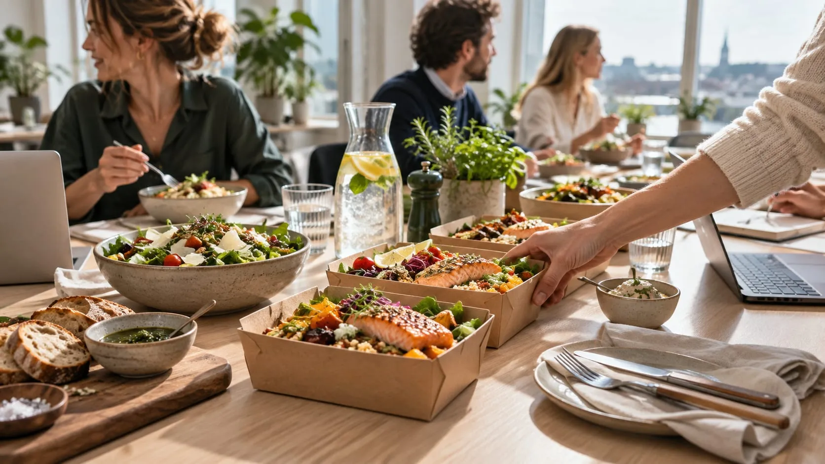 Lunchcatering till kontoret